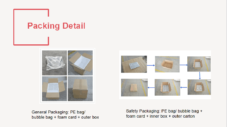 Black acrylic coaster packing  details.png