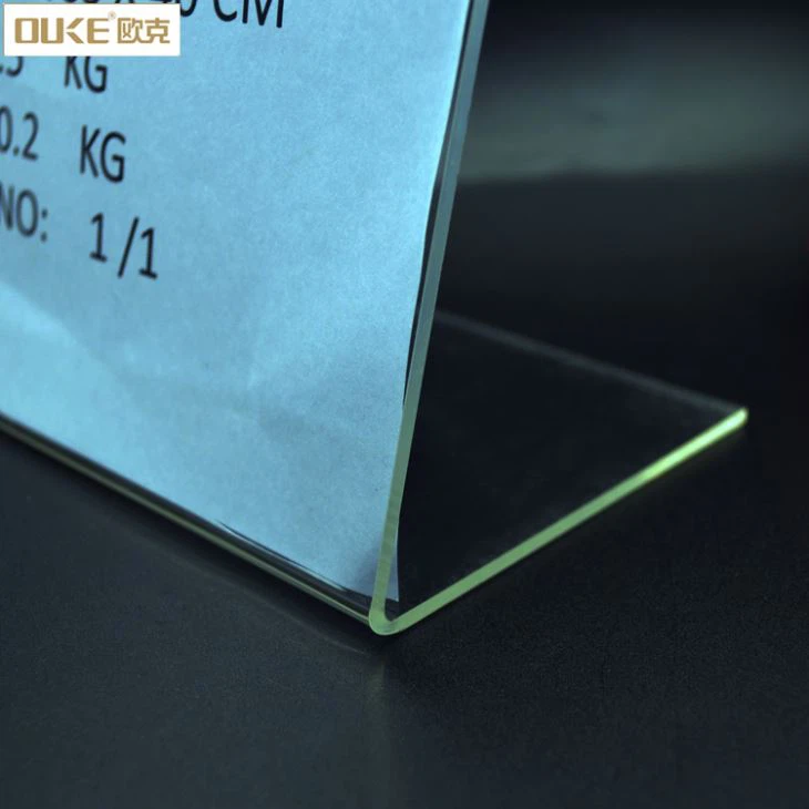 A4 Stand-up Clear Acrylic Sign Holders