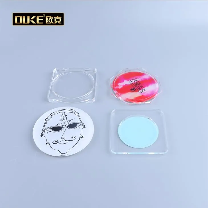 Full Color Printing Souvenir Acrylic Coaster